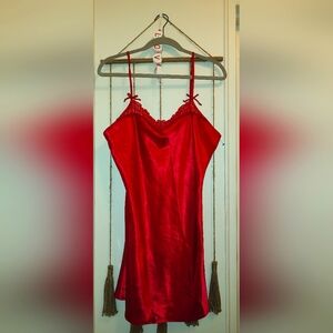 Beautiful vintage red nighty